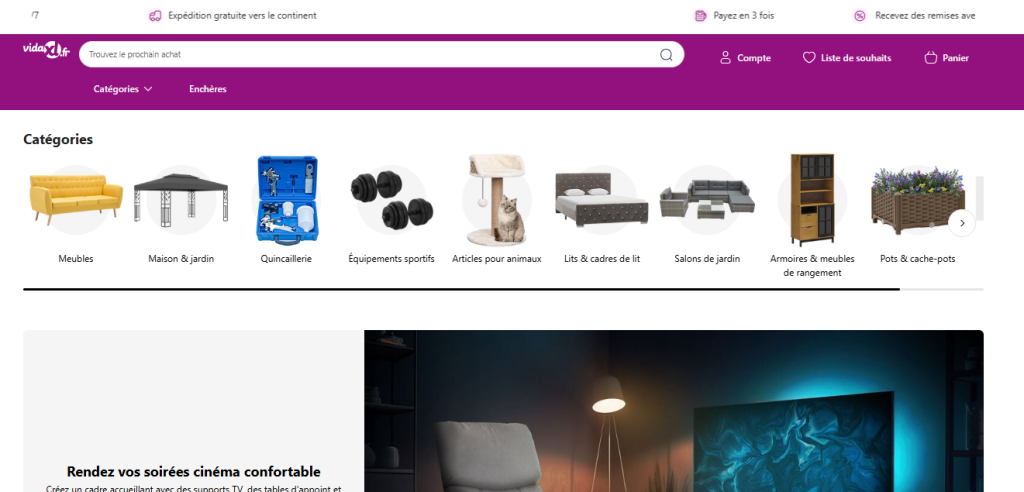 avis sur le site d'accessoire de jardin VidaXL