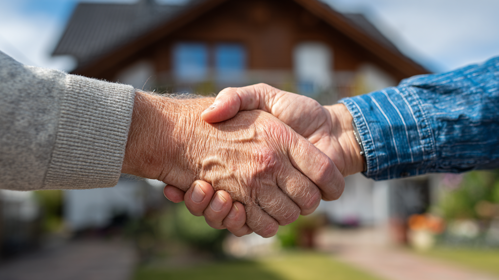 Achat d’une maison entre particuliers avec échange sécurisé entre vendeur et acheteur