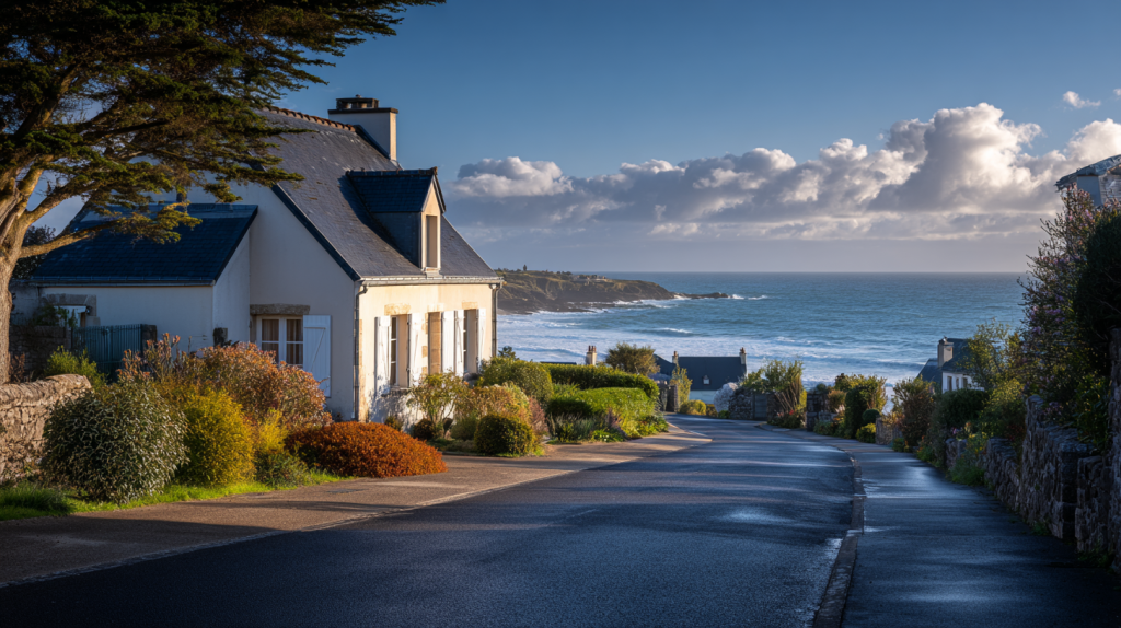 Recherche sereine d’une maison dans le Finistère avec environnement côtier