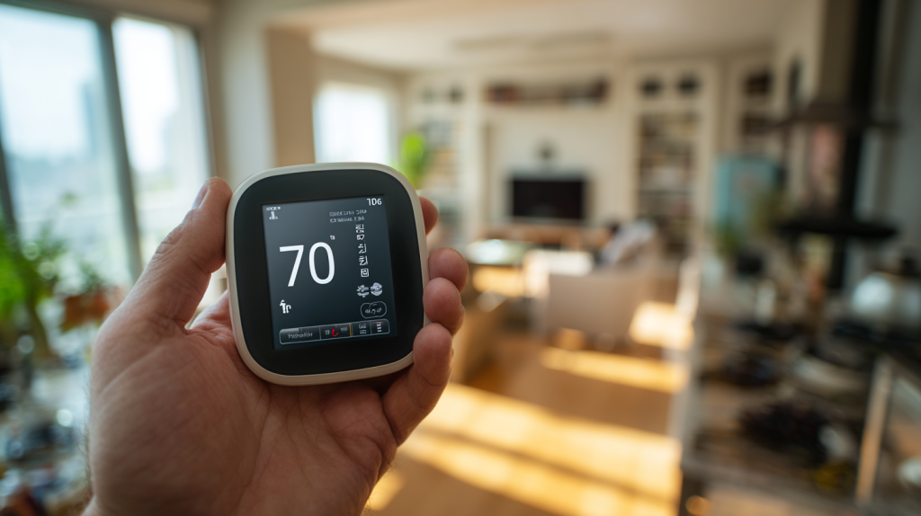 Thermostat affichant une température incorrecte avec vérification par l’utilisateur