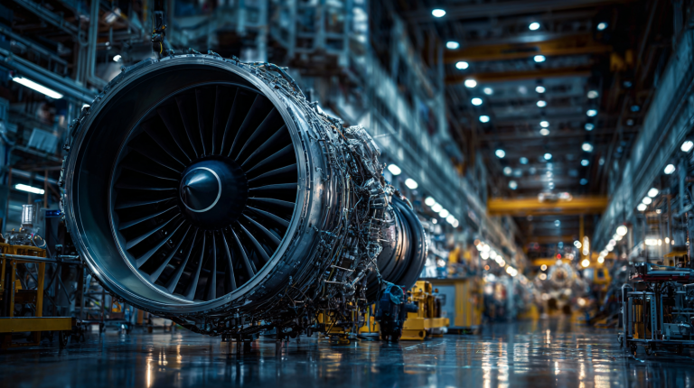Le groupe Safran développant des moteurs d’avion, technologies spatiales et systèmes de défense innovants.