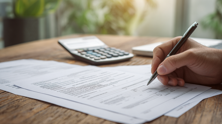 Locataire vérifiant les documents obligatoires pour un logement en location déclaré