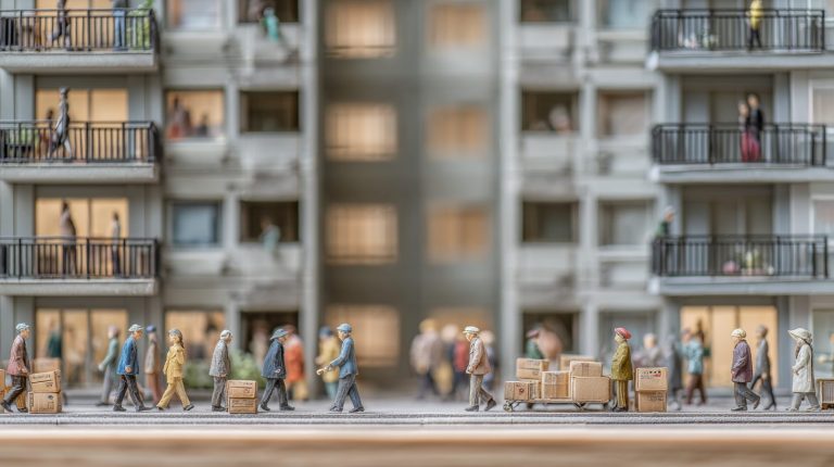 nouvelle loi pour les locataires : immeuble de logements sociaux et locataires