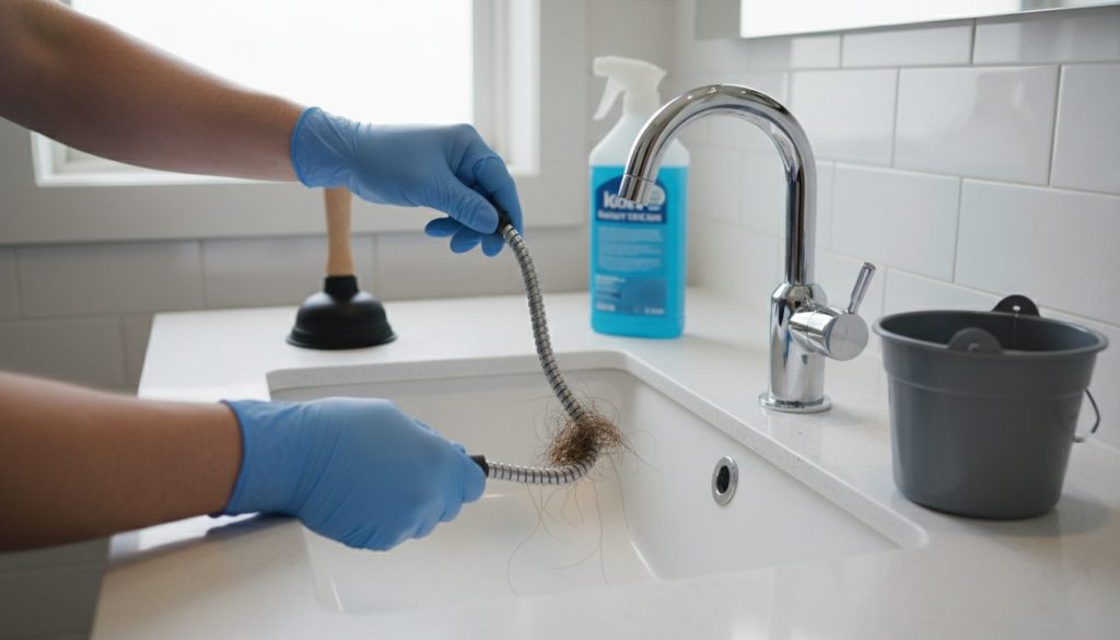 découvrez des méthodes simples et efficaces pour débloquer un bouchon de lavabo rapidement sans produits chimiques agressifs.