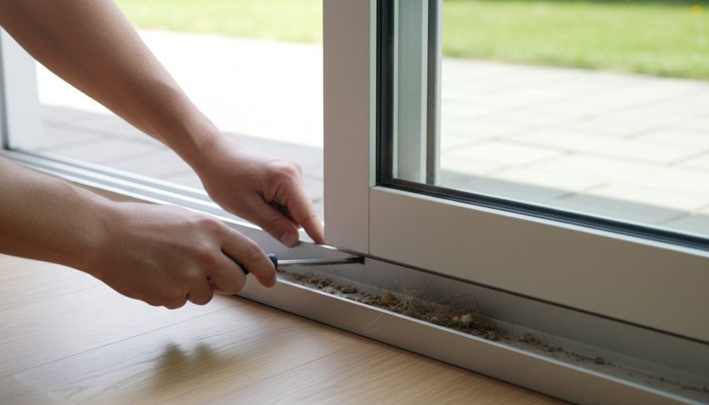 découvrez des méthodes simples et efficaces pour débloquer une porte-fenêtre bloquée en bas et retrouver un accès facile rapidement.