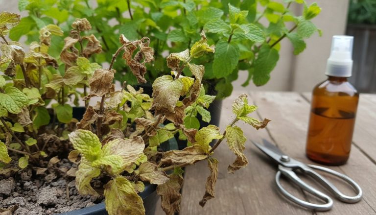 découvrez les principales causes de la maladie de la menthe feuille morte et apprenez les solutions efficaces pour protéger et soigner vos plants de menthe.