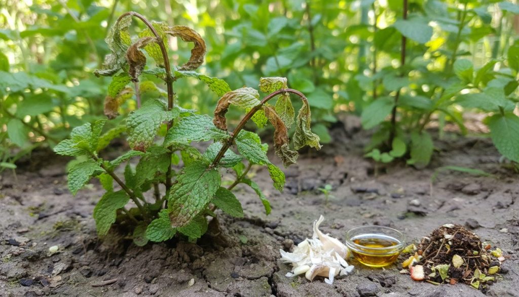 découvrez les causes des feuilles de menthe qui meurent, leurs conséquences sur la plante, et des solutions naturelles pour préserver votre menthe en pleine santé.