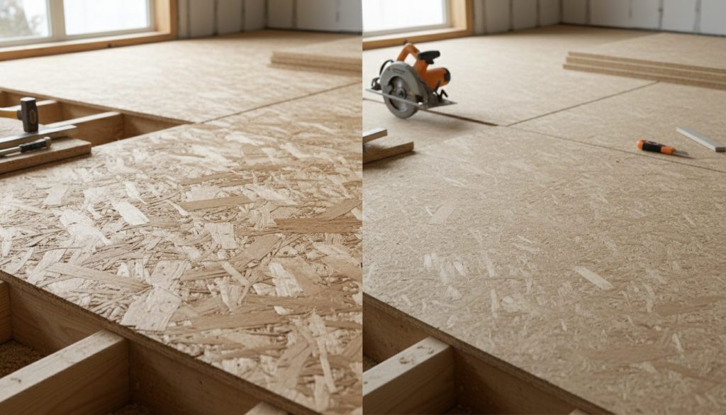 découvrez les différences entre osb et aggloméré pour plancher et choisissez le matériau idéal pour votre construction grâce à notre guide complet.