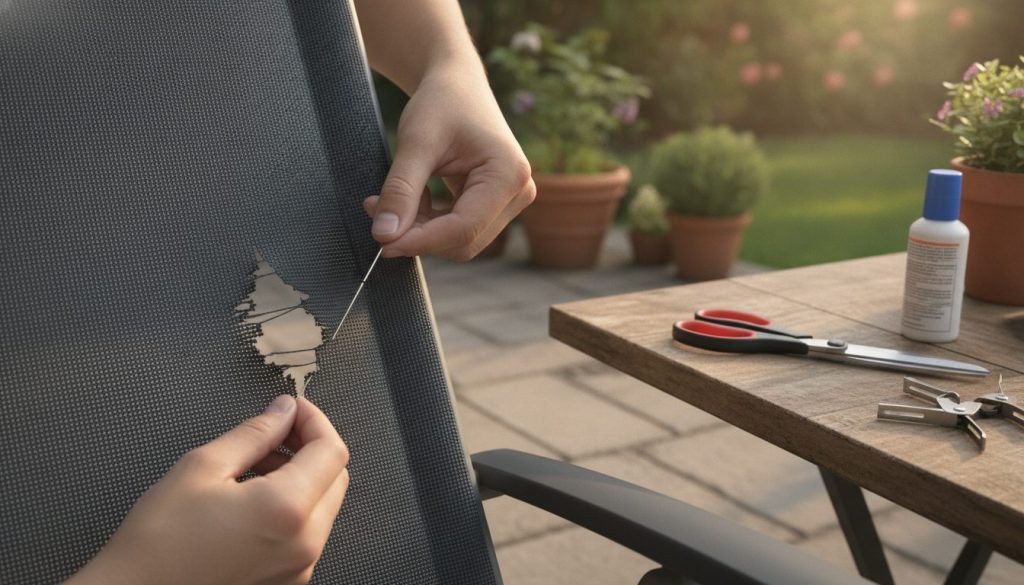 découvrez des astuces simples et efficaces pour réparer un transat en textilène et lui redonner une seconde vie facilement.